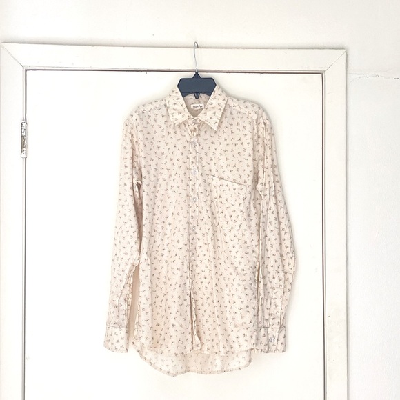 Steven Alan button up colar soft and warm cotton shirt - Picture 2 of 6